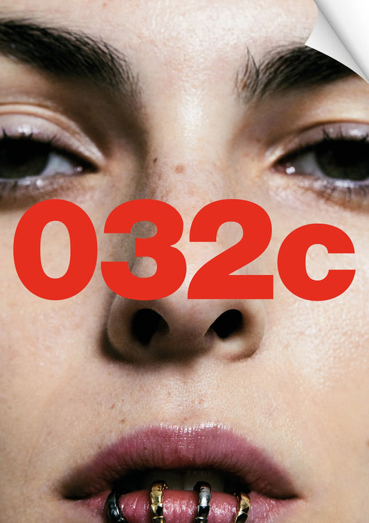 032c Winter 2021/2022 Poster - Vittoria Ceretti